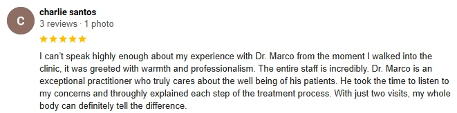 Chiropractic Denver CO Testimonial Charlie S